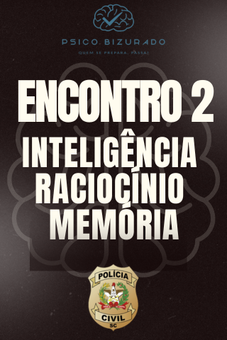 ENCONTRO 2 - INTELIGÊNCIA, RACIOCÍNIO e MEMÓRIA
