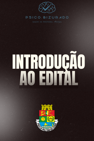 INTRODUÇÃO AO EDITAL