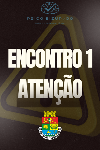 ENCONTRO 1 - ATENÇÃO
