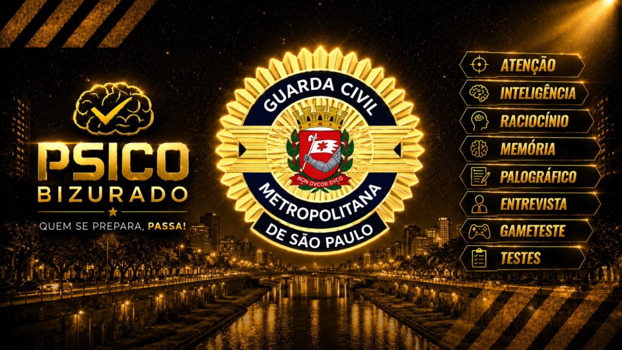 PsicoBizurado - GCM SÃO PAULO